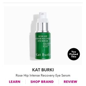 New Kat Burki Rose Hip Intense Recovery Eye Serum